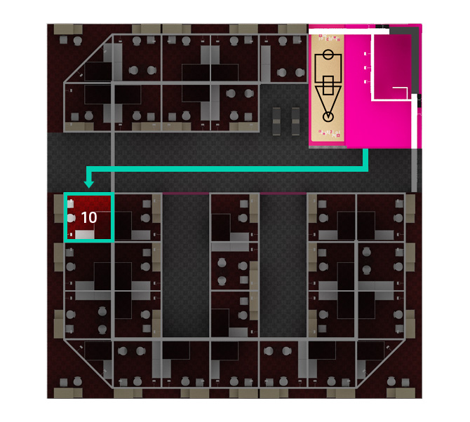 Booth layout