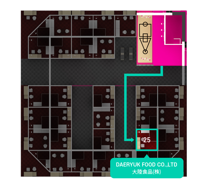 Booth layout